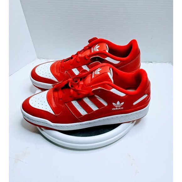 Adidas Forum Low OG Mens Sneakers Red/White Size 13 Basketball Shoes Made In I - Picture 7 of 8
